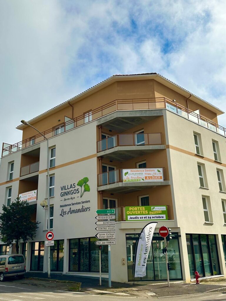 Résidence Seniors Villas Ginkgos Les Amandiers à Mont-de-Marsan