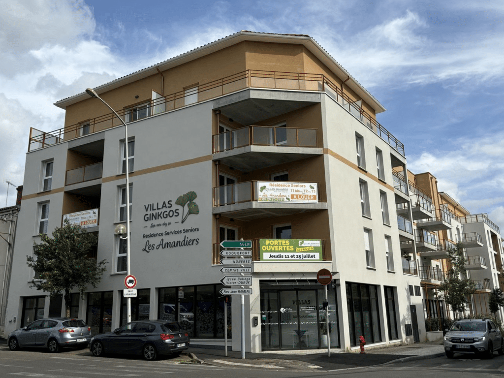 Résidence Seniors Villas Ginkgos Les Amandiers Mont-de-Marsan